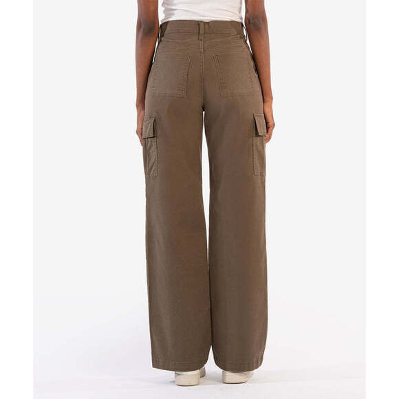 Kut from the Kloth Miller High Rise Straight Wide Leg Size 44 / Oregano - Picture 3 of 3